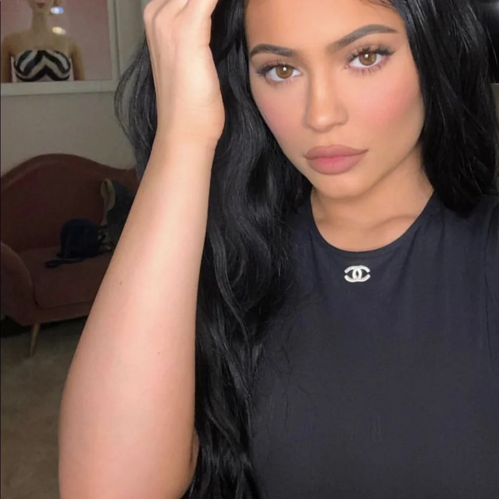 Iconic Chanel Vintage Spring 1995 Pink Black CC Logo 95P Crop Top - Picture 2 of 10